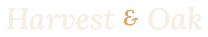 Harvest & Oak logo (light)
